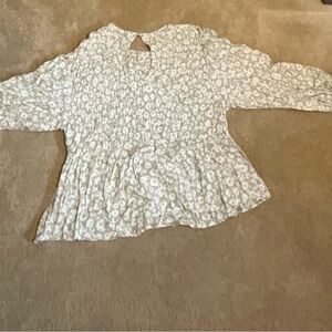 A New Day Light Patterned Top